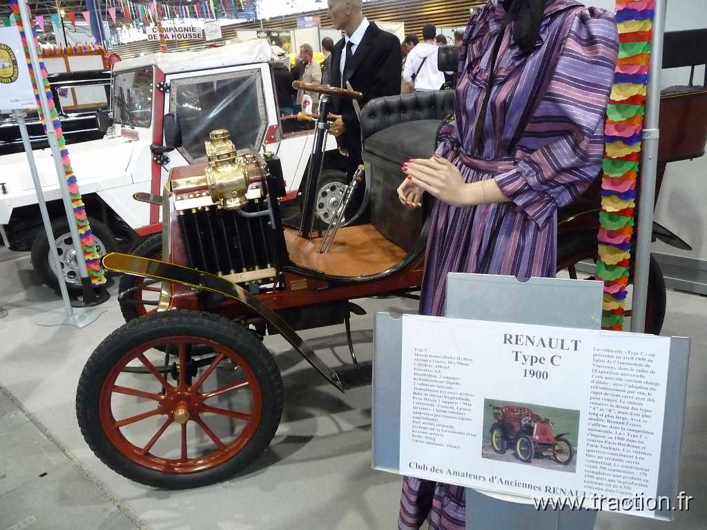 2011_epoquauto (149).jpg - 05/11/2011 - 69000 LYON - EPOQU'AUTO - 33ème Salon International Autos & Motos Anciennes - RENAULT - Type C - 1900